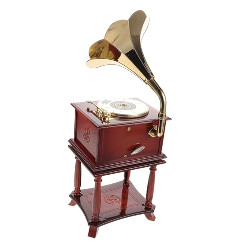 Supvox Grammophon Spieluhr Klassische Tischdekoration Schreibtischdekoration Retro Schreibtischdekoration Retro Tischdekoration Klassische Schreibtischdekoration Kunststoff Supvox Grammophon Spieluhr Klassische Tischdekoration Schreibtischdekoration Retro Schreibtischdekoration Retro Tischdekoration Klassische Schreibtischdekoration Kunststoff von Supvox