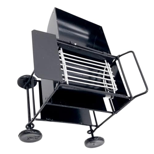 Supvox Grillspielzeug Mini Puppenhaus -grillwerkzeug Kleiner Grillrost BBQ House Toy Puppenhaus-Grill Küchenzubehör Für Puppenstuben Grillmodell Für Kleines Schwarz Metall Supvox Grillspielzeug Mini Puppenhaus -grillwerkzeug Kleiner Grillrost BBQ House Toy Puppenhaus-Grill Küchenzubehör Für Puppenstuben Grillmodell Für Kleines Schwarz Metall von Supvox