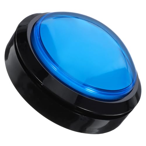 Supvox Große Knöpfe Quiz-Buzzer Game Summer Spiele-Summer Spielshow -Summer Knopflicht große druckknöpfe Spielbuzzer Antwortbuzzer digitaler Responder Spiel Antwort Summer Blue von Supvox