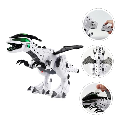 Supvox Großes Elektrisches Dinosaurierspielzeug mit Realistischem Sprühnebel und Sounds Mechanischer Dinoroboter als Langlebige Kinderdekoration Geeignet für Jungen und Mädchen Ab Jahren von Supvox