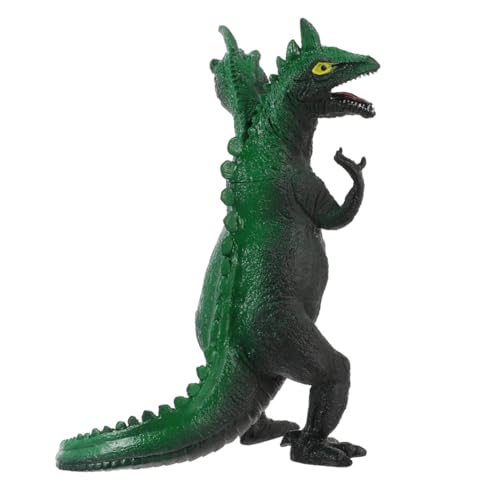 Supvox Großes Grünes Dinosaur für Doppelköpfiges Dinosaurier Modell mit Realistischem Touch Pädagogisches Tier Dekoration für Jungen und Mädchen Ab Jahren von Supvox