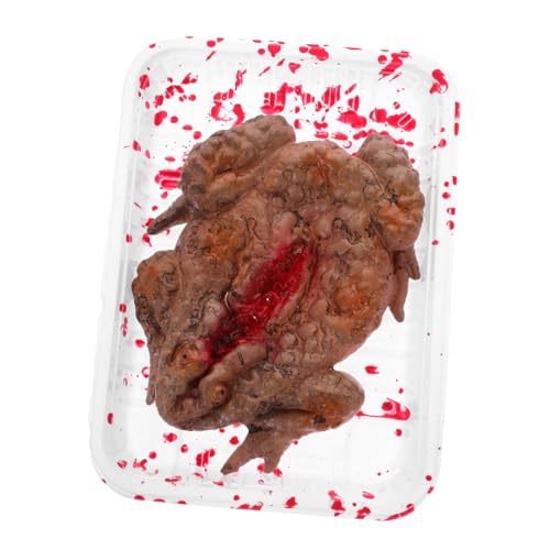 Supvox Gruselige Frosch Streich Deko Horrible Meal Box für Halloween Party Realistische Simulation für Schaurige Umgebungen und Gruselveranstaltungen Supvox Gruselige Frosch Streich Deko Horrible Meal Box für Halloween Party Realistische Simulation für Schaurige Umgebungen und Gruselveranstaltungen von Supvox