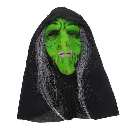 Supvox Gruselige Hexenmaske Für Halloween Cosplay Party Und Kostümpartys Leichte Und Bequeme Für Beeindruckende Verkleidungen Halloween Kostümmaske von Supvox