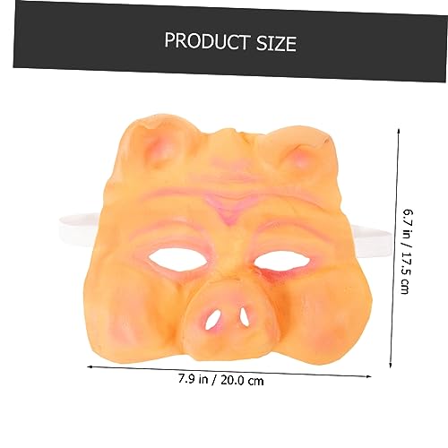 Supvox Halbgesichts Schweine Halloween Kostüm Cosplay Maske Realistisch Atmungsaktiv Robust Party Zubehör für Erwachsene Supvox Halbgesichts Schweine Halloween Kostüm Cosplay Maske Realistisch Atmungsaktiv Robust Party Zubehör für Erwachsene von Supvox