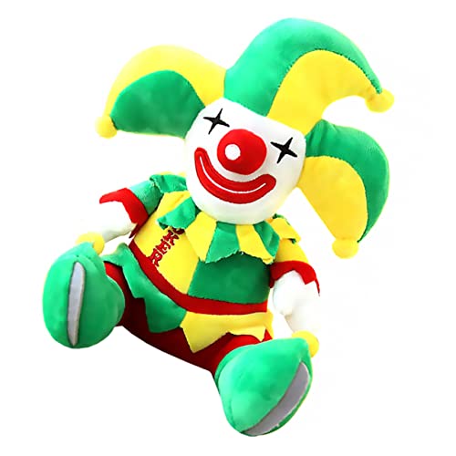 Supvox Halloween Clown Deko Plüschpuppe Weiches Stofftier Kuscheliger Clown Dekoartikel für Party und Innenraumgestaltung Supvox Halloween Clown Deko Plüschpuppe Weiches Stofftier Kuscheliger Clown Dekoartikel für Party und Innenraumgestaltung von Supvox