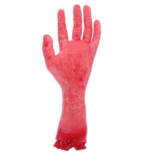 Supvox Halloween Deko Realistische Abgetrennte Hand Prop Vinyl Gruselige Fake Hand Für Halloween Party Streich und Horror Dekoration Supvox Halloween Deko Realistische Abgetrennte Hand Prop Vinyl Gruselige Fake Hand Für Halloween Party Streich und Horror Dekoration von Supvox