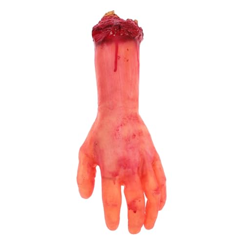 Supvox Halloween Dekoration Lebensechte Gruselhande Fake Broken Body Part Prank Prop Spukhaus Hand Für Halloween Party Realistische Hand Deko Für Schaurige von Supvox