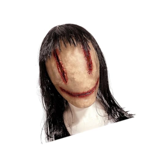 Supvox Halloween Gruselige Maske Horrific Ghost Cosplay Requisite für Kostümpartys und Halloween Dekoration Unvergessliche für Fest Supvox Halloween Gruselige Maske Horrific Ghost Cosplay Requisite für Kostümpartys und Halloween Dekoration Unvergessliche für Fest von Supvox