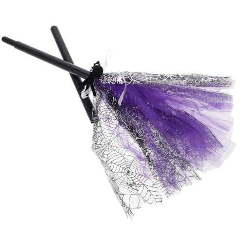 Supvox Halloween Hexenbesen Abnehmbarer Zauberbesen für Kostümparty Cosplay Zubehör für Erwachsene Zwei Teiliger Besen für Halloween Dekoration Supvox Halloween Hexenbesen Abnehmbarer Zauberbesen für Kostümparty Cosplay Zubehör für Erwachsene Zwei Teiliger Besen für Halloween Dekoration von Supvox