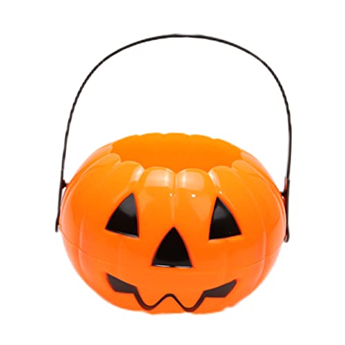 Supvox Halloween Kürbis Eimer mit Henkel Wiederverwendbarer Süßigkeitenkorb aus Robustem für Sammeln von Süßigkeiten Dekorativer Partydeko Halloween Korb Supvox Halloween Kürbis Eimer mit Henkel Wiederverwendbarer Süßigkeitenkorb aus Robustem für Sammeln von Süßigkeiten Dekorativer Partydeko Halloween Korb von Supvox