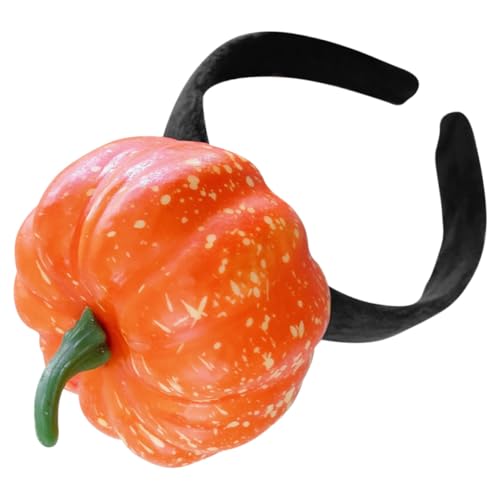 Supvox Halloween Kürbis Haarschmuck Einzigartiger Haarreifen für Kostüme und Partys für Halloween Feiern und Cosplay aus Robustem Harz und Gefertigt Leicht zu Lagern von Supvox