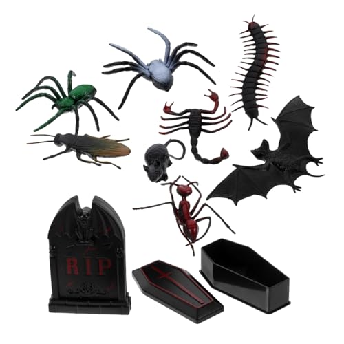 Supvox Halloween Miniaturen Teilig mit Mini Grabstein und Sarg Wetterfeste Deko für Puppenhaus Langlebige Halloween Party Deko für Gruselige Szenen und Kinderparty Gestaltung Supvox Halloween Miniaturen Teilig mit Mini Grabstein und Sarg Wetterfeste Deko für Puppenhaus Langlebige Halloween Party Deko für Gruselige Szenen und Kinderparty Gestaltung von Supvox