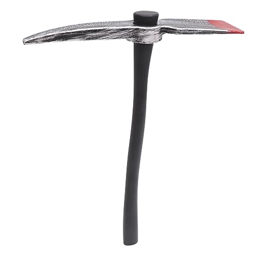 Supvox Halloween Pickaxe Requisite Realistische Halloween Simulationspickaxe aus Kunststoff Sicheres Kostümzubehör für Partys und Fotorequisiten von Supvox