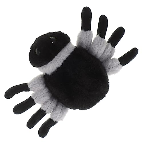 Supvox Halloween Plüsch Spinne Ästhetisches Stofftier Für Halloween Deko Schwarze Spinnen Plüschpuppe Ausgestopftes Spinnenspielzeug Lustiges Halloween von Supvox