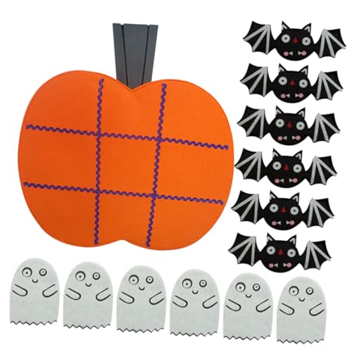 Supvox Halloween Spielmatte aus Filz mit Lanyard Teiliges Toe Spielset Bunte und Fledermausmotive Tragbar und Leicht Fördert Logisches und Spaß Beim Supvox Halloween Spielmatte aus Filz mit Lanyard Teiliges Toe Spielset Bunte und Fledermausmotive Tragbar und Leicht Fördert Logisches und Spaß Beim von Supvox