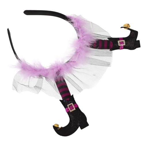 Supvox Halloween Stirnband Hexenfuß Kopfschmuck Damen Leichtes Wiederverwendbares Party Accessoire Halloween Kostüm Requisite für Cosplay Kostümparty Festliche Dekoration Supvox Halloween Stirnband Hexenfuß Kopfschmuck Damen Leichtes Wiederverwendbares Party Accessoire Halloween Kostüm Requisite für Cosplay Kostümparty Festliche Dekoration von Supvox