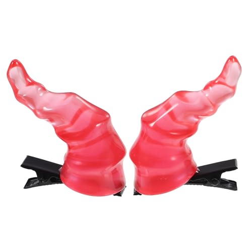 Supvox Halloween Teufelshörner Haarclips Leichte Strapazierfähige Cosplay Haarschmuck Hörner Sicher für Haartypen für Frauen Teens Karneval Kostüm Halloween partys Supvox Halloween Teufelshörner Haarclips Leichte Strapazierfähige Cosplay Haarschmuck Hörner Sicher für Haartypen für Frauen Teens Karneval Kostüm Halloween partys von Supvox