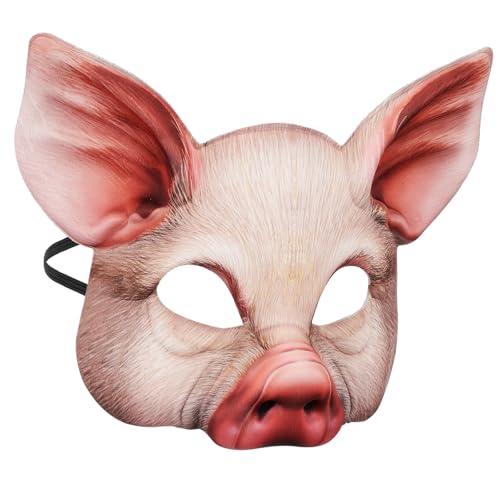 Supvox Halloween Tiermasken Party Performance Masken Gruselige Tiermaske Lustige Tiermaske Venezianische Maskenmaske Maskenmaske Für Frauen Schweinemaske Für Kostümparty Halloween Supvox Halloween Tiermasken Party Performance Masken Gruselige Tiermaske Lustige Tiermaske Venezianische Maskenmaske Maskenmaske Für Frauen Schweinemaske Für Kostümparty Halloween von Supvox