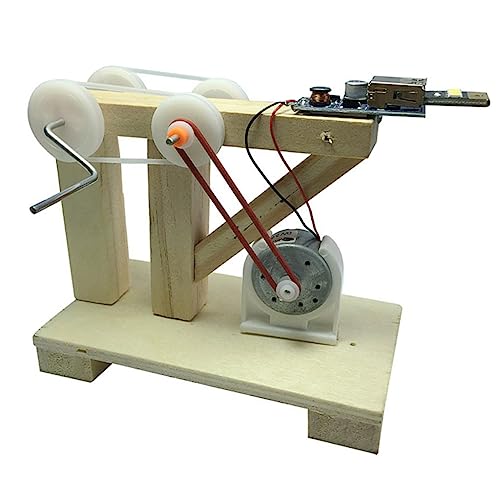 Supvox Handkurbel Generator Modell Lehrspielzeug für DIY Experimentierkasten Technik und Ingenieurskenntnissen für Lernprojekte Stabil Supvox Handkurbel Generator Modell Lehrspielzeug für DIY Experimentierkasten Technik und Ingenieurskenntnissen für Lernprojekte Stabil von Supvox