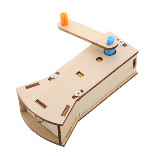 Supvox Handkurbel Taschenlampe DIY Modell für Notlicht Handbetriebene LED Taschenlampe für Outdoor Aktivitäten Physik Experimente und Kreative Wissenschaftsprojekte Leicht und Tragbar für von Supvox