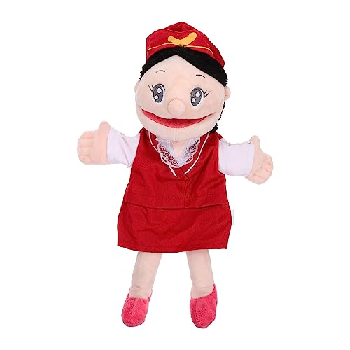 Supvox Handpuppe Interaktive Puppenspielpuppen Cartoon-Fingerpuppen Fingerpuppen Fingerspielzeug dekorative Fingerpuppe Kinderpuppen -Fingerpuppenspielzeug PP Baumwolle rot von Supvox