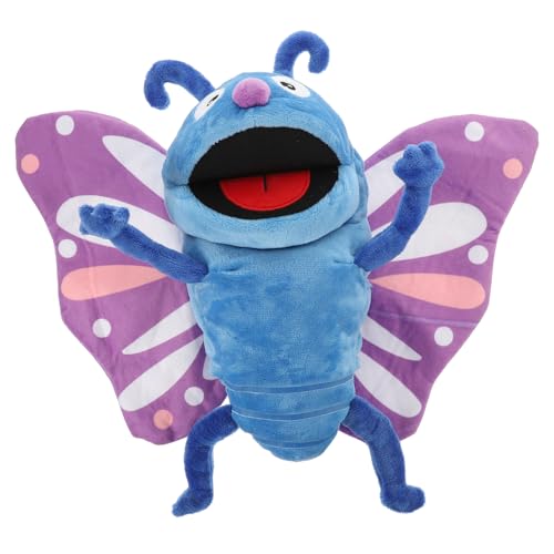 Supvox Handpuppe Schmetterling Puppen Schmetterling Stofftier Handpuppe Tierspielzeug Entzückende Schmetterlings-handpuppe Kleine Handpuppe Cartoon-Tiere-Marionette Plüsch Supvox Handpuppe Schmetterling Puppen Schmetterling Stofftier Handpuppe Tierspielzeug Entzückende Schmetterlings-handpuppe Kleine Handpuppe Cartoon-Tiere-Marionette Plüsch von Supvox