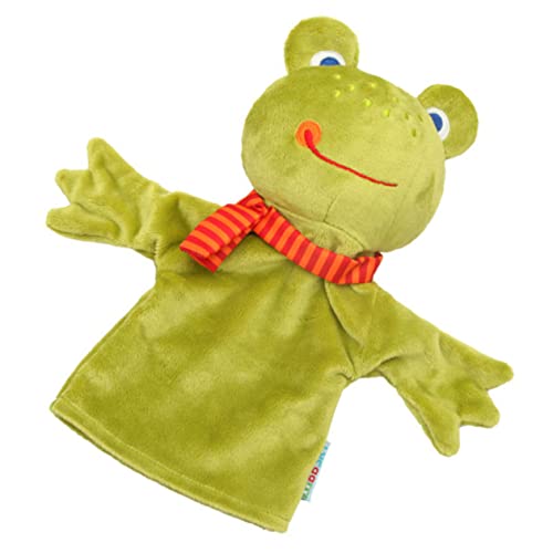 Supvox Handpuppe Tiermotiv Realistisches für Jahre für Geschichtenerzählen und Kreative Spiele Plüschhandpuppe Frosch für Jungen und Mädchen von Supvox