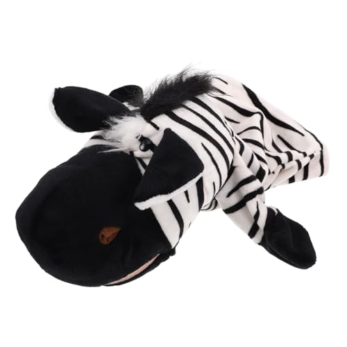 Supvox Handpuppe Zebra aus Weichem Plüsch mit Offenem Mund Interaktive Fingerpuppe für Puppentheater Geschichtenerzählen und Kindergarten spielspaß Supvox Handpuppe Zebra aus Weichem Plüsch mit Offenem Mund Interaktive Fingerpuppe für Puppentheater Geschichtenerzählen und Kindergarten spielspaß von Supvox