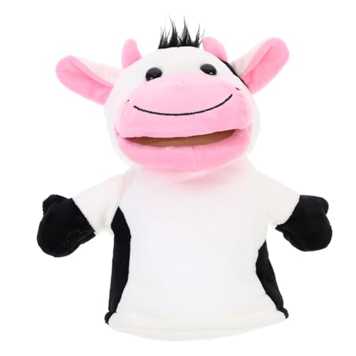 Supvox Handpuppen Für Interaktive Elefant Und Kuh Designs Handpuppe Mit Beweglichem Mund Geschichtenerzählen Und Eltern Interaktion von Supvox