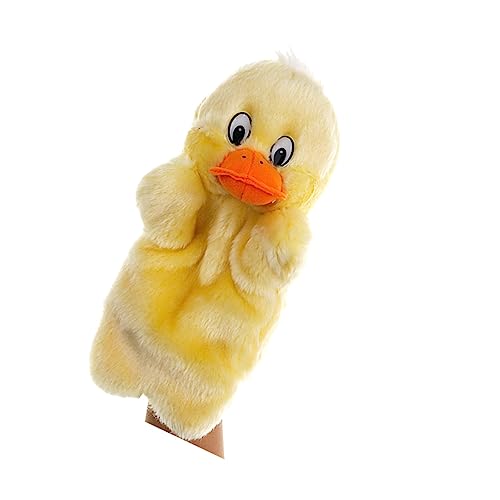 Supvox Handpuppenspielzeug Handpuppe für Geschichte Marionette Handpuppen Gelb von Supvox
