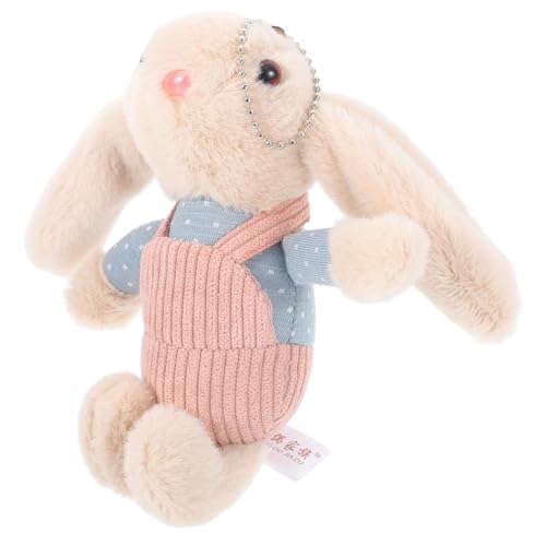 Supvox Hase Plüschspielzeug mit Langen Ohren Weiches Niedliches Kaninchen für Mädchen als für Junge Mädchen Plüschanhänger im Overall Design für Spielerisches Vergnügen Supvox Hase Plüschspielzeug mit Langen Ohren Weiches Niedliches Kaninchen für Mädchen als für Junge Mädchen Plüschanhänger im Overall Design für Spielerisches Vergnügen von Supvox