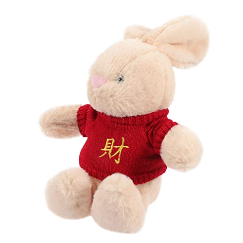 Supvox Hasenpuppe Kuscheltier für osterpräsent ausgestopftes Kaninchen dekoratives Hasenspielzeug bequemes Kuscheltier Osterparty Stofftier PP Baumwolle Brown Supvox Hasenpuppe Kuscheltier für osterpräsent ausgestopftes Kaninchen dekoratives Hasenspielzeug bequemes Kuscheltier Osterparty Stofftier PP Baumwolle Brown von Supvox