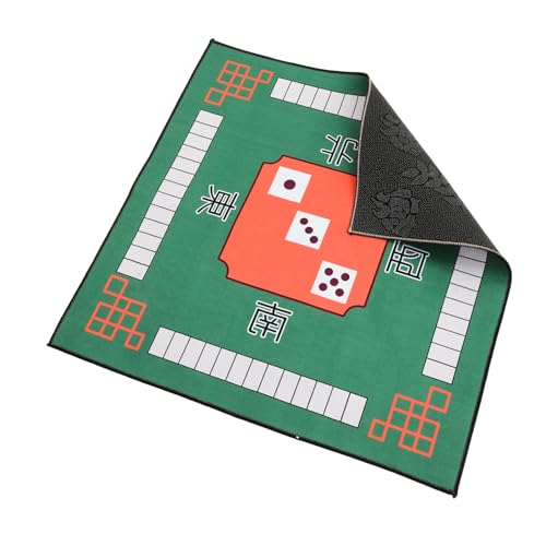 Supvox Haushalts Mahjong Tischdecke rutschfeste Spielmatte für Kartenspiele Quadratische Abdeckung für Mahjong Poker und Dominospiele Geräuschreduzierung Gemütliches Spielerlebnis Supvox Haushalts Mahjong Tischdecke rutschfeste Spielmatte für Kartenspiele Quadratische Abdeckung für Mahjong Poker und Dominospiele Geräuschreduzierung Gemütliches Spielerlebnis von Supvox