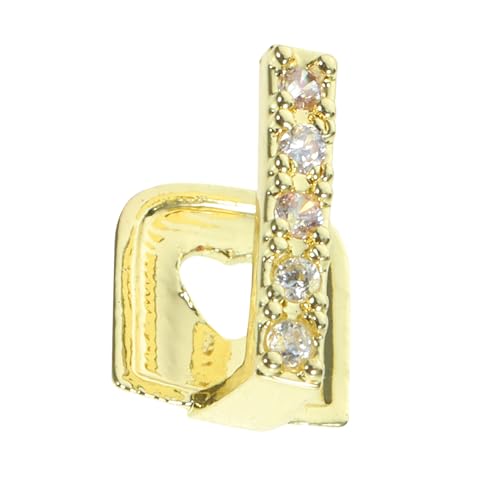 Supvox Hip Hop Teeth Grill mit Funkelnden Strasssteinen Verstellbare Einteilige Zahnkappe Glänzendes Party mundgitter Geeignet für Kostüm Fotoshootings und Clubveranstaltungen von Supvox