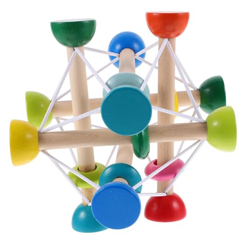 Supvox Hölzerne Elastikballspielzeug intellektuelles Babyspielzeug sensorisches Frühentwicklungs- und Aktivitätsspielzeug kreatives Greifspielzeug lustiges Greifspielzeug Supvox Hölzerne Elastikballspielzeug intellektuelles Babyspielzeug sensorisches Frühentwicklungs- und Aktivitätsspielzeug kreatives Greifspielzeug lustiges Greifspielzeug von Supvox