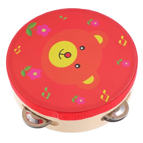 Supvox Hölzerne Kinderglocken Musikinstrumente Tamburin Musikinstrument Musikinstrument Tamburin Trommel Handtrommeln Zarte Tamburine Musikspielzeug Band Handglocke Supvox Hölzerne Kinderglocken Musikinstrumente Tamburin Musikinstrument Musikinstrument Tamburin Trommel Handtrommeln Zarte Tamburine Musikspielzeug Band Handglocke von Supvox