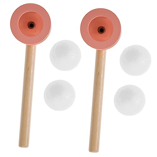 Supvox Holz Blasball Spiel Schwebendes Balance für Pädagogisches Partyspiel Sicher Spielerisch Motorische Kontrolle Fördern für Eltern Junge Mädchen Aktivitäten Supvox Holz Blasball Spiel Schwebendes Balance für Pädagogisches Partyspiel Sicher Spielerisch Motorische Kontrolle Fördern für Eltern Junge Mädchen Aktivitäten von Supvox