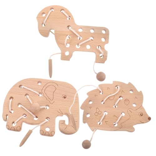 Supvox Holz Fädelspielzeug für Kleinkinder Montessori Motorikspielzeug Ab Jahr Lernspielzeug zur Feinmotorik Kreativität und Kognitives Lernen Sicher und Langlebig Supvox Holz Fädelspielzeug für Kleinkinder Montessori Motorikspielzeug Ab Jahr Lernspielzeug zur Feinmotorik Kreativität und Kognitives Lernen Sicher und Langlebig von Supvox