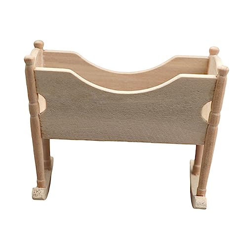 Supvox Holz Für Puppenhaus Kleine Holzwiege Für Babypuppen Puppenschlafbett Schlafzimmermöbel Für Puppenhaus Für Kreatives Im Kinderzimmer Supvox Holz Für Puppenhaus Kleine Holzwiege Für Babypuppen Puppenschlafbett Schlafzimmermöbel Für Puppenhaus Für Kreatives Im Kinderzimmer von Supvox