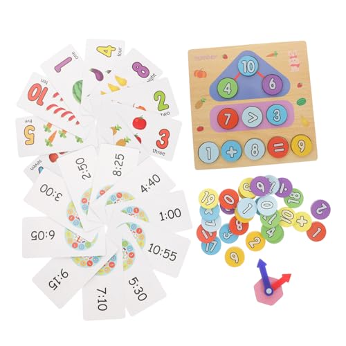 Supvox Holz Lernspielzeug Zahlen und Farben Erkennung Multifunktionale Lernuhr für Pädagogisches Farbenerkennung Sicheres Langlebiges Material für Kleinkinder und Vorschulkinder Supvox Holz Lernspielzeug Zahlen und Farben Erkennung Multifunktionale Lernuhr für Pädagogisches Farbenerkennung Sicheres Langlebiges Material für Kleinkinder und Vorschulkinder von Supvox