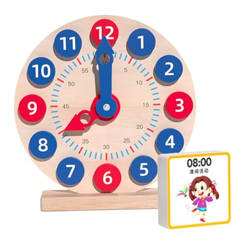 Supvox Holz Lernuhr Lernspielzeug Montessori Pädagogisch Farbige Zahlen Erkennen Holzspielzeug Für Vorschule Kindergarten Supvox Holz Lernuhr Lernspielzeug Montessori Pädagogisch Farbige Zahlen Erkennen Holzspielzeug Für Vorschule Kindergarten von Supvox