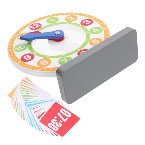 Supvox Holz Lernuhr für Spielerisches Lernen der Uhrzeit mit Sicherem und Leichtem Material Fördert Zahlen und Farberkennung für Vorschule und Frühkindliche Bildung Supvox Holz Lernuhr für Spielerisches Lernen der Uhrzeit mit Sicherem und Leichtem Material Fördert Zahlen und Farberkennung für Vorschule und Frühkindliche Bildung von Supvox