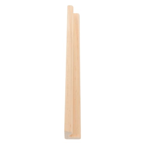 Supvox Holz Magnet Spiel Domino Halter Mahjong Racks Fliesen Halter Gewölbter Körper Spiegel Domino Tisch Zubehör Zug Domino Tabletts Domino Tische Domino Tabletts Holz Beige von Supvox