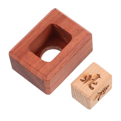 Supvox Holz Mahjong Windindikator Zubehör für Chinesisches Mahjong Elegantes Design für Professionelle und Freizeitspieler Langlebig und Benutzerfreundlich von Supvox