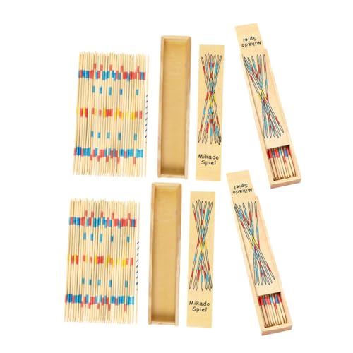 Supvox Holz Pick Up Sticks Lernspielzeug Für Interaktives Familienspiel Fördert Und Soziale Interaktion Für Drinnen Und Draußen Sicheres von Supvox
