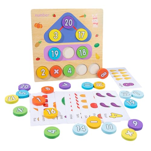 Supvox Holz Puzzle Lernspielzeug Digitaluhr Zahlenbrett Mathe Frühe Bildung Pädagogisches Ab Jahren Supvox Holz Puzzle Lernspielzeug Digitaluhr Zahlenbrett Mathe Frühe Bildung Pädagogisches Ab Jahren von Supvox
