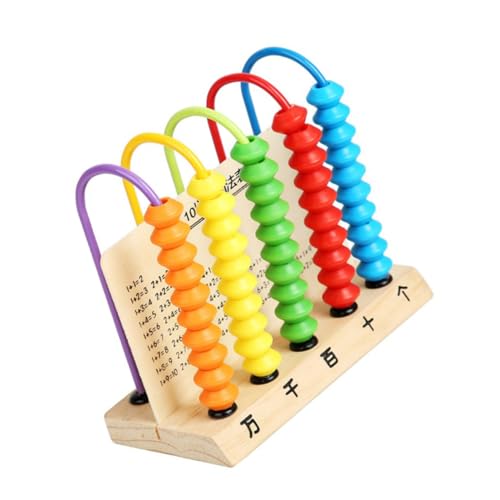 Supvox Holz Rechenrahmen mit Sicheren Bunten Rechenperlen Stabiles Lernspielzeug für Ab Jahren Fördert Rechnen Zählen und Kognitive Fähigkeiten Montessori Spiel für Mädchen und Jungen Supvox Holz Rechenrahmen mit Sicheren Bunten Rechenperlen Stabiles Lernspielzeug für Ab Jahren Fördert Rechnen Zählen und Kognitive Fähigkeiten Montessori Spiel für Mädchen und Jungen von Supvox