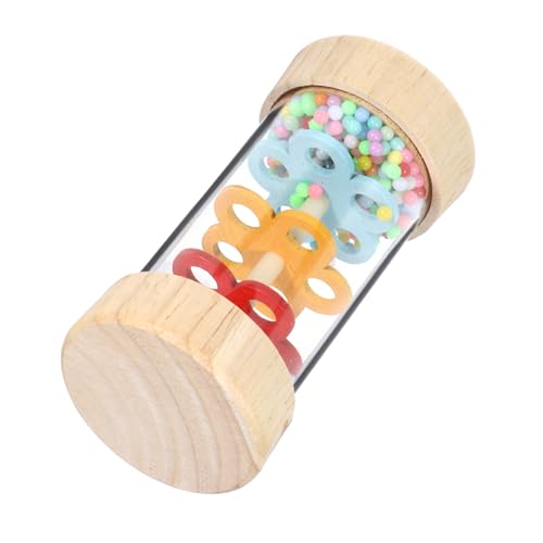 Supvox Holz Regenstab Musikinstrument Lernspielzeug mit Bunten Perlen Sicherer Langlebiger Regenmacher für Musikalische Früherziehung und Farberkennung für Drinnen und Draußen Supvox Holz Regenstab Musikinstrument Lernspielzeug mit Bunten Perlen Sicherer Langlebiger Regenmacher für Musikalische Früherziehung und Farberkennung für Drinnen und Draußen von Supvox