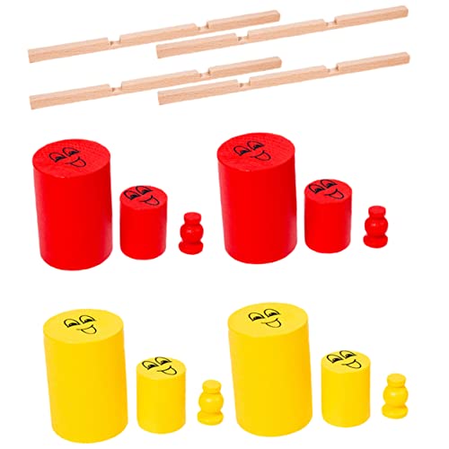 Supvox Holz Schachspiel Denkspiel Brettspiel und Langlebig Training Hand Auge Koordination Party für Mädchen Jungen Supvox Holz Schachspiel Denkspiel Brettspiel und Langlebig Training Hand Auge Koordination Party für Mädchen Jungen von Supvox