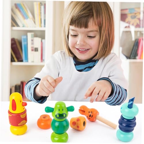 Supvox Holz Schrauben Spielset Lernspielzeug für Montessori Motorikspielzeug Feinmotorik Konzentration und Kreativität Pädagogisches Holzspielzeug für Kleinkinder Supvox Holz Schrauben Spielset Lernspielzeug für Montessori Motorikspielzeug Feinmotorik Konzentration und Kreativität Pädagogisches Holzspielzeug für Kleinkinder von Supvox